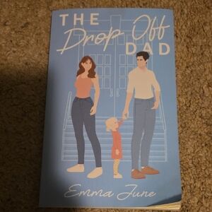 The Drop Off Dad by - Blue Cover Coffee Table Book
